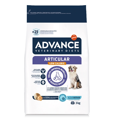 ADVANCE VETERINARY DIET DOG ARTICULAR GEWRICHTEN MINDER CALORIEËN