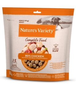 NATURES VARIETY FREEZE DRIED COMPLETE MINI ADULT 1-10 KG CHICKEN