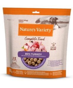 NATURES VARIETY FREEZE DRIED COMPLETE MINI ADULT 1-10 KG TURKEY