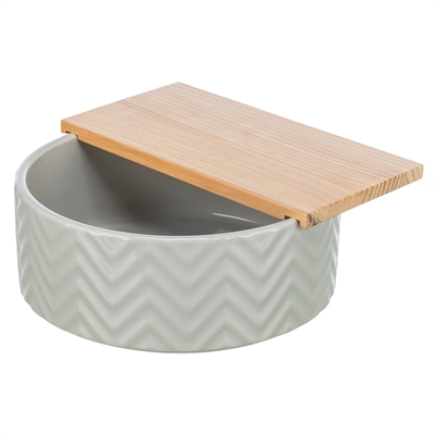 TRIXIE ZANDBAD MET PLATFORM MUIZEN / HAMSTERS KERAMIEK / HOUT