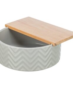 TRIXIE ZANDBAD MET PLATFORM DEGOES / HAMSTERS KERAMIEK / HOUT