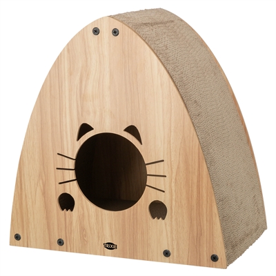 TRIXIE KRABHUIS MDF LICHTBRUIN