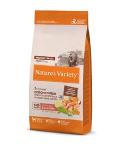 NATURES VARIETY ORIGINAL ADULT MEDIUM / MAXI SALMON NO GRAIN