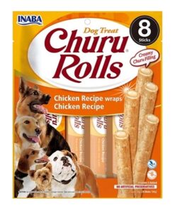 INABA DOG CHURU ROLLS CHICKEN RECIPE WRAPS