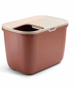 SAVIC KATTENBAK HOP IN CHAMPAGNE ROZE / TERRACOTTA