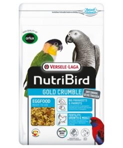 NUTRIBIRD GOLD CRUMBLE DROOG EIVOER GROTE PARKIETEN / PAPEGAAIEN