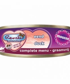 RENSKE KAT VERS BEREID MOUSSE EEND GRAANVRIJ