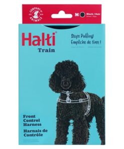 HALTI HARNESS FRONT CONTROL ZWART