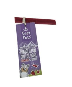 EASYPETS HIMALAYAN CHEESE BONE KAAS BOT AARDBEI