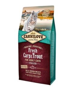 CARNILOVE CAT FRESH CARP / TROUT STERILISED