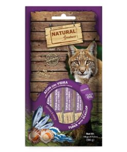 NATURAL GREATNESS CREAMY TUNA WITH SCALLOP DHA BRAIN SUPPORT