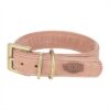 TRIXIE HALSBAND HOND PURE LEER ROZE