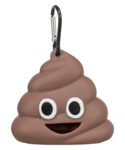 TRIXIE POEPZAKHOUDER DROL EMOJI INCLUSIES 15 ZAKJES BRUIN
