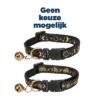 TRIXIE HALSBAND KAT MET PRINT ASSORTI