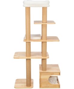 TRIXIE KRABPAAL THIAGO HOUT NATUREL / WIT