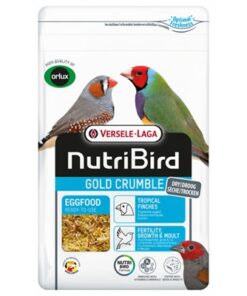 NUTRIBIRD GOLD CRUMBLE DROOG EIVOER TROPISCHE VOGELS