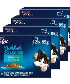 FELIX DUBBEL ZO LEKKER VIS SELECTIE IN GELEI