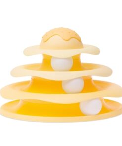 IMAC CAT TOWER 3 NIVEAUS GEEL