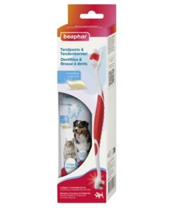 BEAPHAR TANDPASTA EN BORSTEL COMBI-PACK