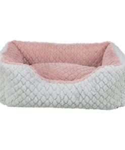 TRIXIE HONDENMAND KALINE MIO HOEKIG GRIJS / OUDROZE