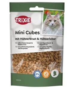 TRIXIE MINI CUBES MET KIPPENBORST EN KIPPENLEVER