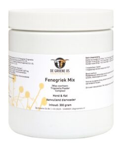 DE GROENE OS FENEGRIEK MIX HOND / KAT