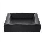 BIA BED KUNSTLEER HOES HONDENMAND ZWART