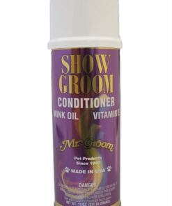 MR GROOM SHOW GROOM GLANSSPRAY MET MINK OLIE