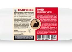 BARFMENU KONIJN HONDENVOER