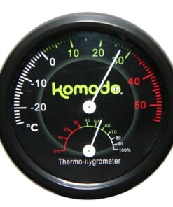 KOMODO THERMOMETER / HYGROMETER ANALOOG