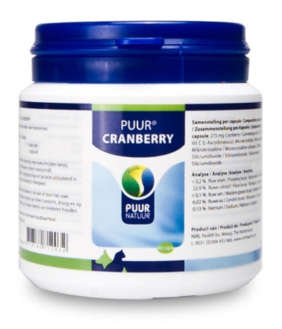 PUUR NATUUR CRANBERRY