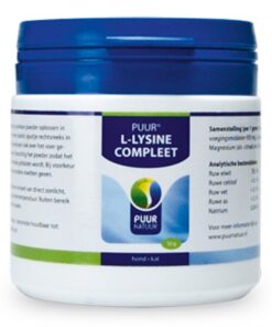 PUUR NATUUR L-LYSINE HOND EN KAT