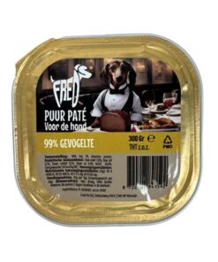 FREDS KUIPJE HOND PUUR GEVOGELTE
