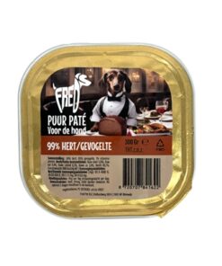 FREDS KUIPJE HOND PUUR HERT / GEVOGELTE