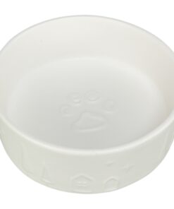 TRIXIE VOERBAK HOND KERAMIEK WIT