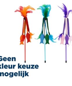 HAPPY PET TABBY PATCH KATTENHENGEL VIS VILT ASSORTI