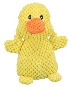 TRIXIE KUIKEN MET PIEP PLUCHE GEEL